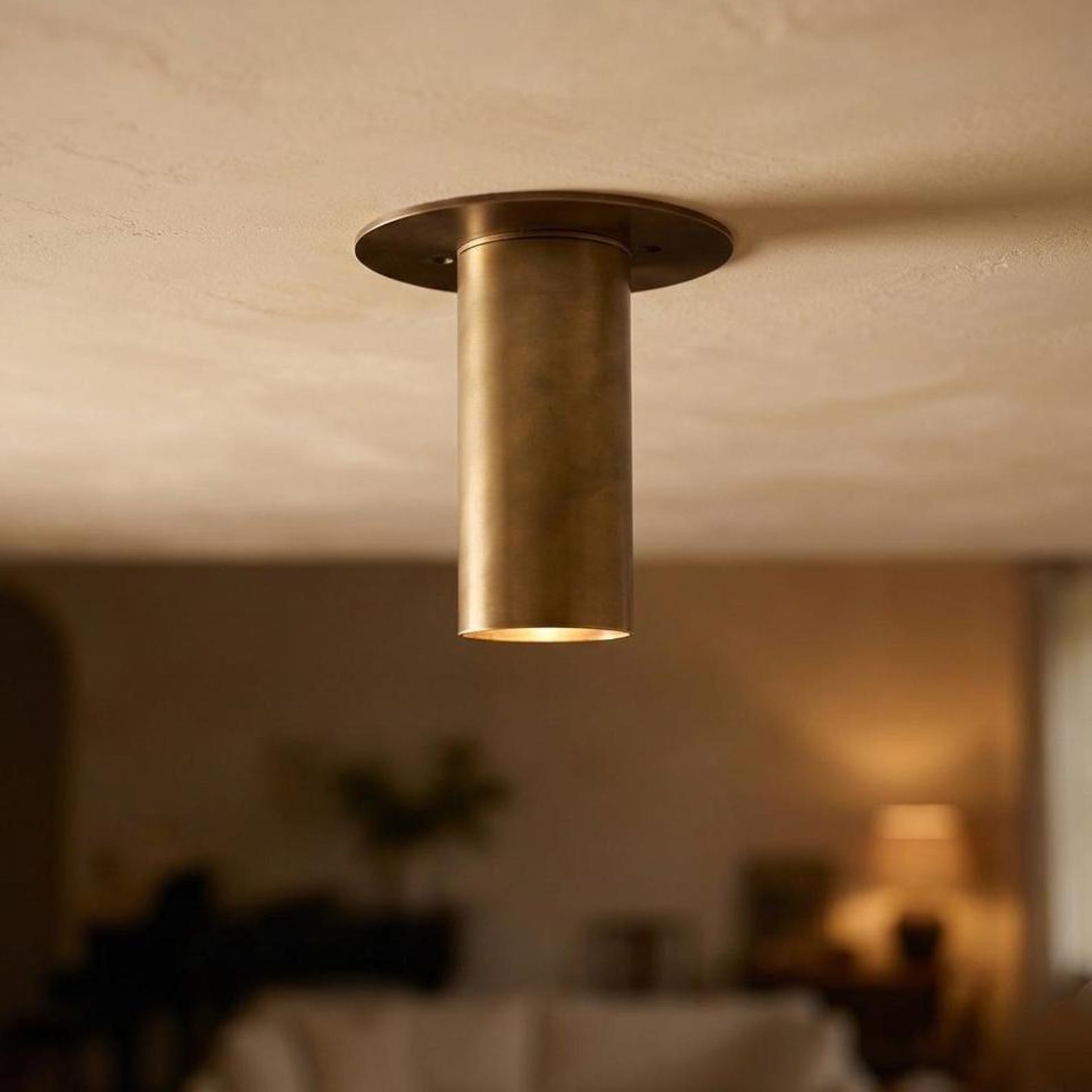 Handmade Brass Spotlight Ceiling Lighting — photo 1