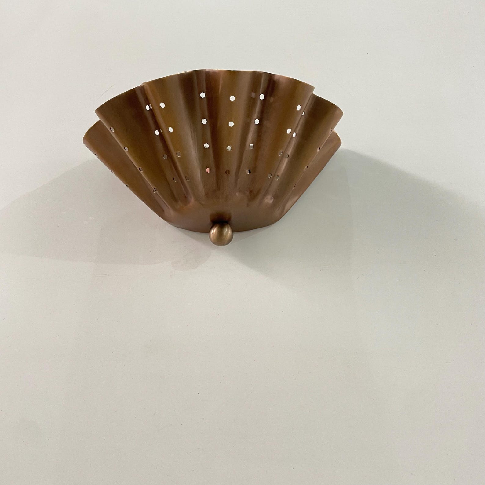 Vintage Brass Wall Sconce — photo 1