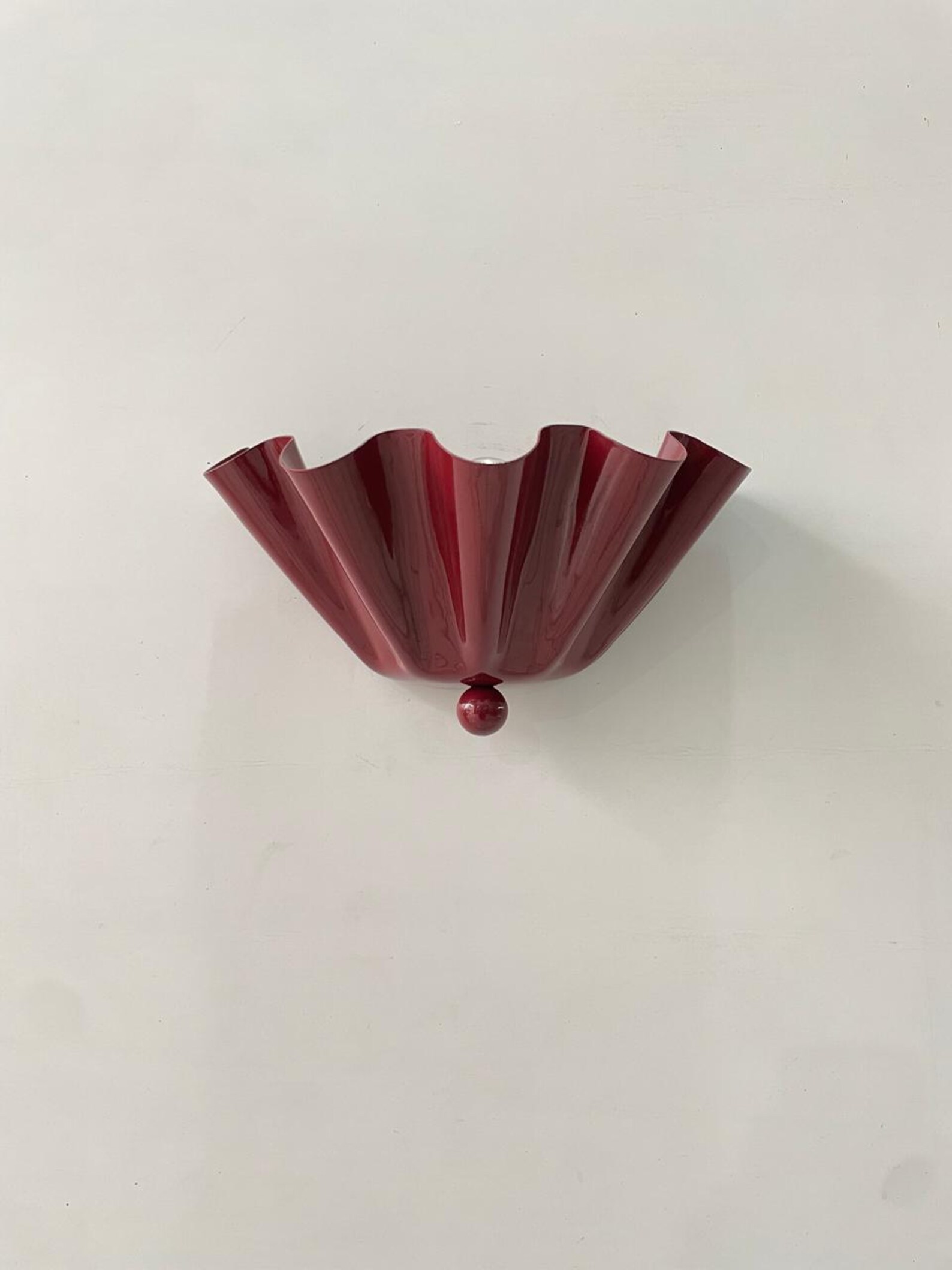 Handmade Brass Floral Wall Sconce — photo 1