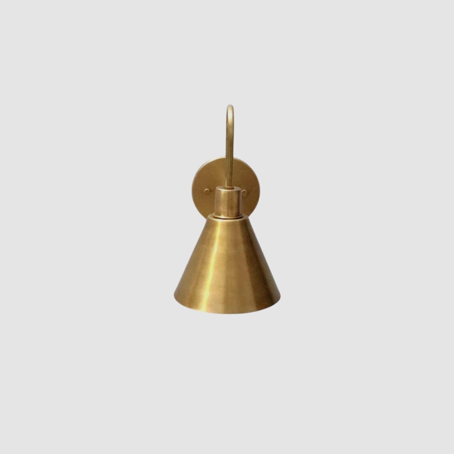 Illuminance Brass Wall Sconce Elegant Inspired Lighting — photo 1